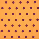 Fama Laranja Bolinhas Flocked Roxo 30mm - Ribes y Casals