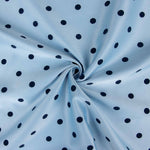 Fama Strecht Brilho Flocadas Azul - Ribes y Casals