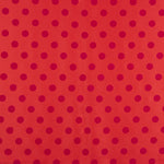Fama Vermelho Bolinhas Flocked Fúcsia 20mm - Ribes y Casals
