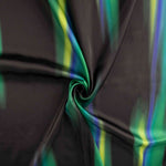 Retal Satén Estampado Temuco Verde 155x140 cm - Ribes y Casals