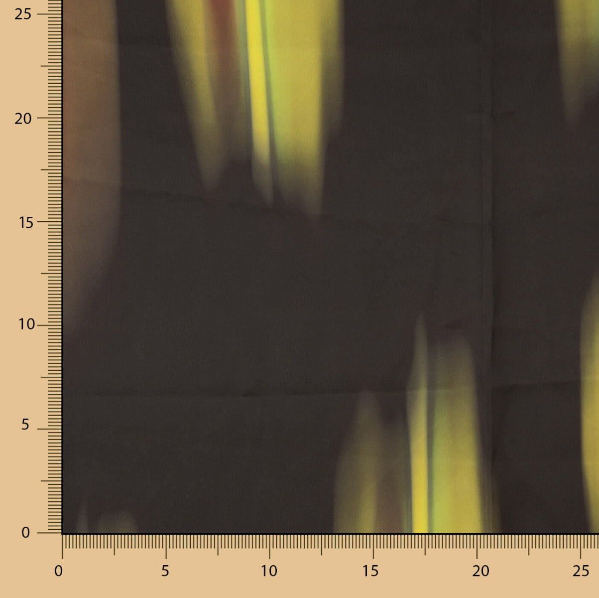 Cetim Estampado Temuco Amarelo - Ribes y Casals