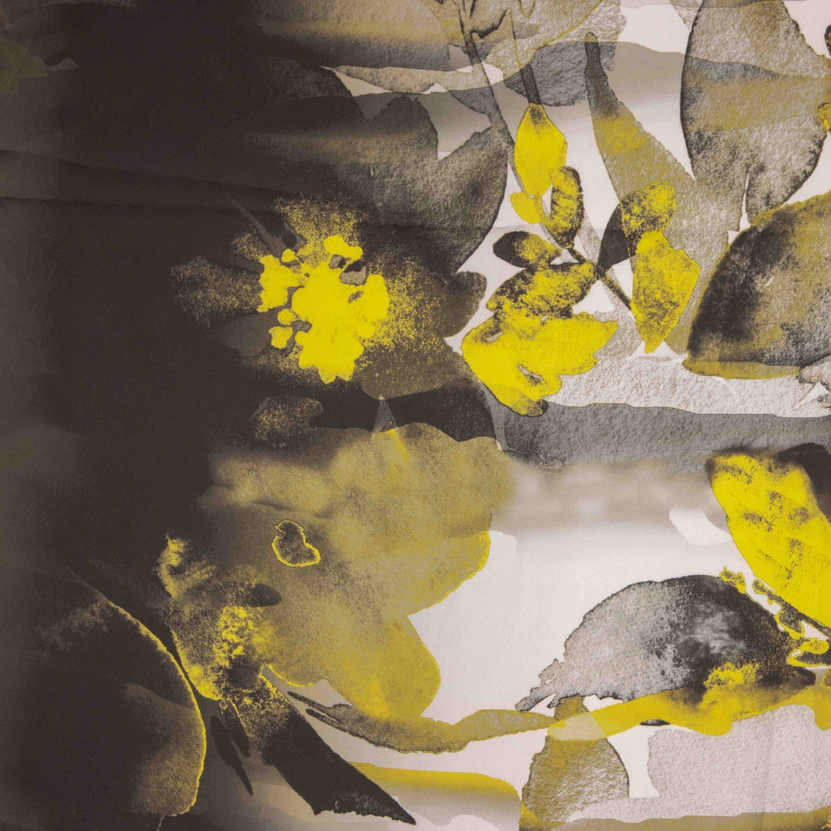 Cetim Estampado Arica Amarelo - Ribes y Casals