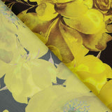 Cetim Estampado Iquique Amarelo - Ribes y Casals