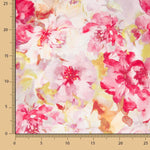 Cetim Estampado Calama Rosa - Ribes y Casals