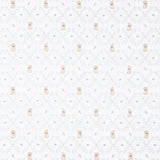 Piqué de algodão coelhinhos azuis - Ribes y Casals