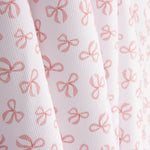 Piqué Algodão Laços Rosa - Ribes y Casals