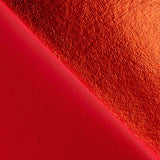 Malha Velour Laminado Metálico Vermelho - Ribes y Casals