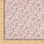 Viyela Algodão Florzinhas Remix Rosadas - Ribes y Casals