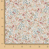 Viyela Algodão Florzinhas Uda Rosadas - Ribes y Casals