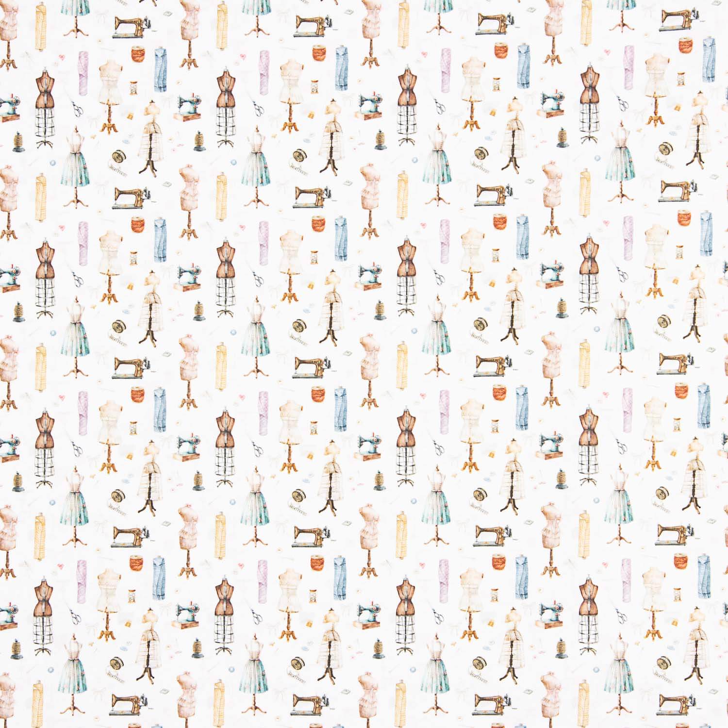 Popeline de algodão Sewing Atelier - Ribes y Casals