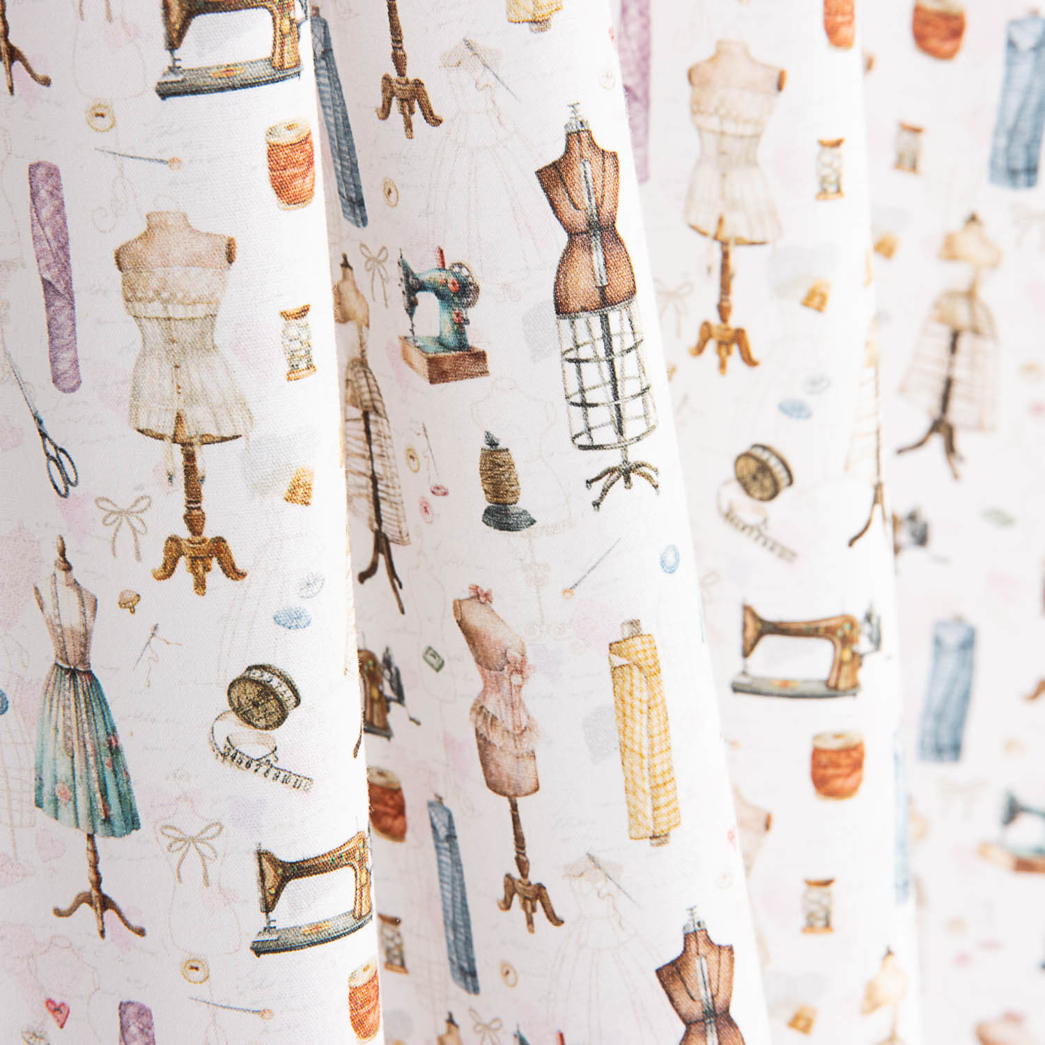 Popeline de algodão Sewing Atelier - Ribes y Casals