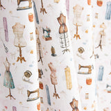 Popeline de algodão Sewing Atelier - Ribes y Casals