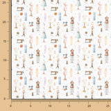 Popeline de algodão Sewing Atelier - Ribes y Casals