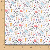 Popeline de algodão Beauty Atelier - Ribes y Casals