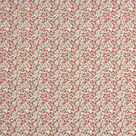 Popeline de algodão microfloral vermelho - Ribes y Casals