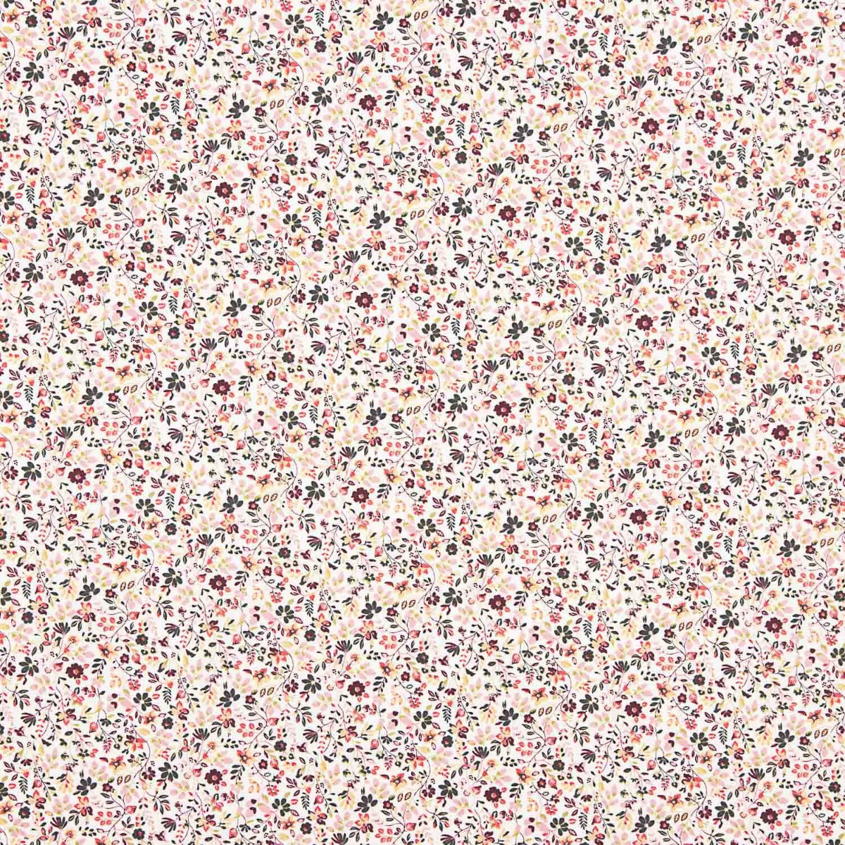 Viyela Algodão Florzinhas Sonhos Rosadas - Ribes y Casals