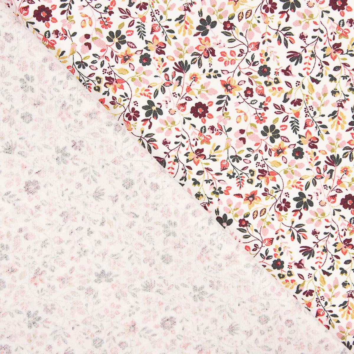 Viyela Algodão Florzinhas Sonhos Rosadas - Ribes y Casals