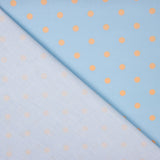 Popeline Estampada Flamenca Bolinhas 7mm Tangerina - Ribes y Casals