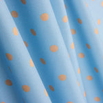 Popeline Estampada Flamenca Bolinhas 7mm Tangerina - Ribes y Casals