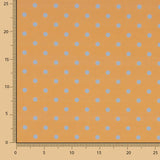 Popeline Estampada Flamenca Bolinhas 7mm Azul - Ribes y Casals