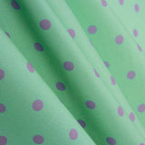 Popeline Estampada Flamenca Bolinhas 7mm Roxo - Ribes y Casals