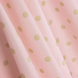 Popeline Estampada Flamenca Bolinhas 7mm Camel - Ribes y Casals