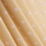 Retal Popelín Estampado Flamenca Lunar 7mm Rosa 130x140 cm - Ribes y Casals