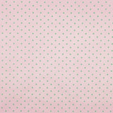 Popeline Estampada Flamenca Bolinhas 7mm Verde Água - Ribes y Casals