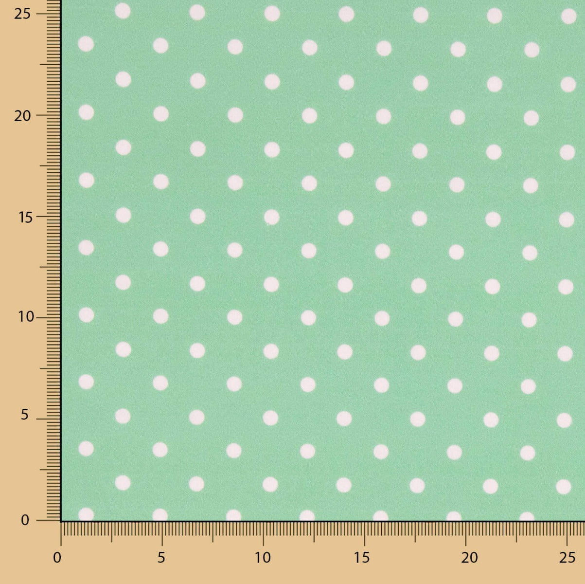 Popeline Estampada Flamenca Bolinhas 7mm Rosa Claro - Ribes y Casals