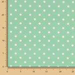 Popeline Estampada Flamenca Bolinhas 7mm Rosa Claro - Ribes y Casals