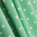 Popeline Estampada Flamenca Bolinhas 7mm Rosa Claro - Ribes y Casals