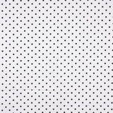 Popeline Estampada Flamenca Bolinhas 7mm Branco-Preto - Ribes y Casals