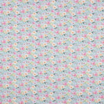 Popeline Estampado Flamenco Flor Hawa Azul - Ribes y Casals