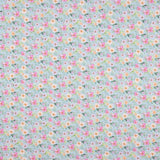 Popeline Estampado Flamenco Flor Hawa Azul - Ribes y Casals