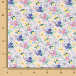 Popeline Estampado Flamenco Flor Hawa Rosa - Ribes y Casals