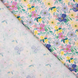 Popeline Estampado Flamenco Flor Hawa Rosa - Ribes y Casals