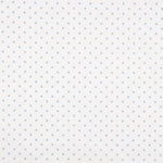 Popeline Estampada Flamenca Bolinhas 7mm Azul-Cru - Ribes y Casals