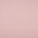 Popeline Estampada Flamenca Bolinhas 7mm Cru-Rosa - Ribes y Casals