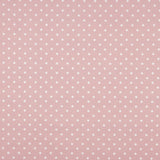 Popeline Estampada Flamenca Bolinhas 7mm Cru-Rosa - Ribes y Casals