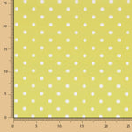 Popeline Estampada Flamenca Bolinhas 7mm Cru-Oil - Ribes y Casals