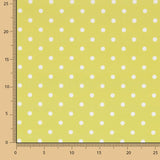 Popeline Estampada Flamenca Bolinhas 7mm Cru-Oil - Ribes y Casals