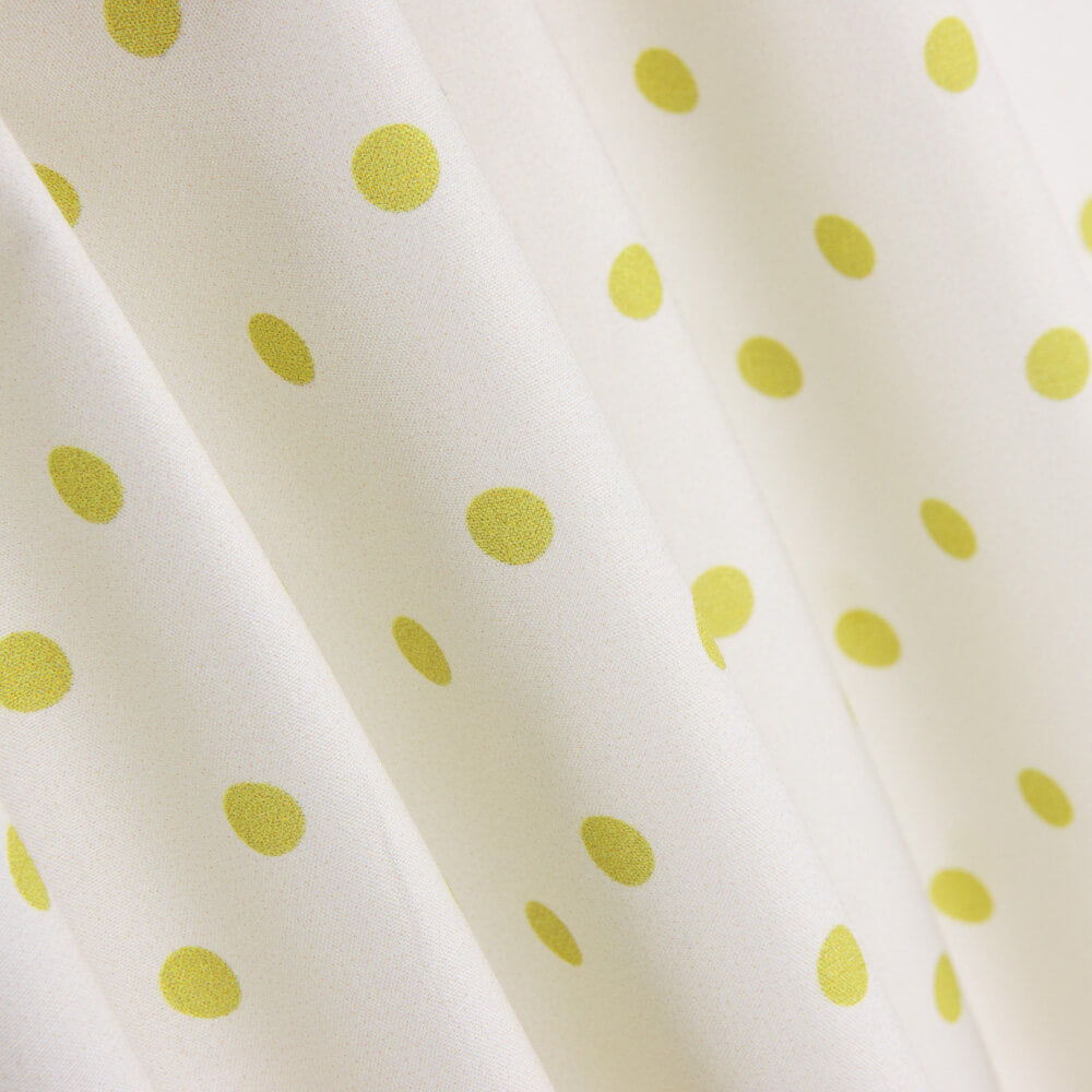 Popeline Estampada Flamenca Bolinhas 7mm Oil-Cru - Ribes y Casals