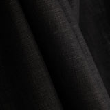 Retal Lino Rústico Negro 130x145 cms - Ribes y Casals