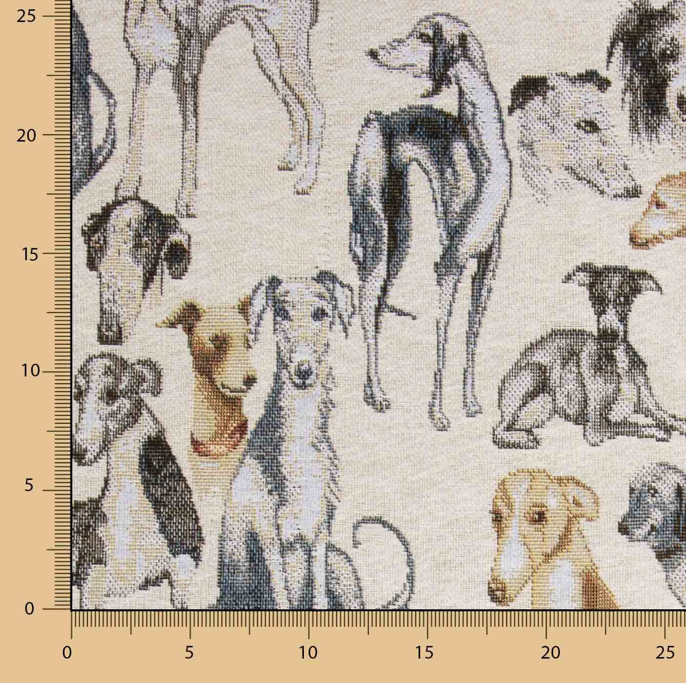 Gobelino «Cães de Diferentes Raças» - Ribes y Casals