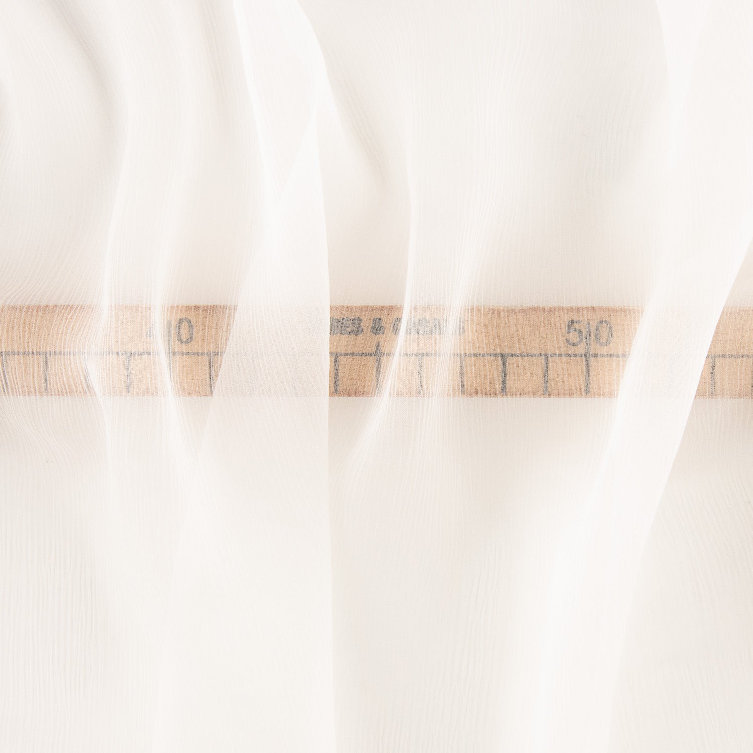 Bambula de seda branca natural - Ribes y Casals