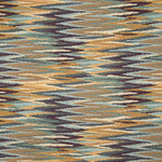 Gobelino Ikat Riscas Multicoloridas Terra - Ribes y Casals