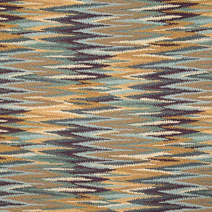 Gobelino Ikat Riscas Multicoloridas Terra - Ribes y Casals