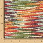 Gobelino Ikat com riscas multicoloridas em tons quentes - Ribes y Casals