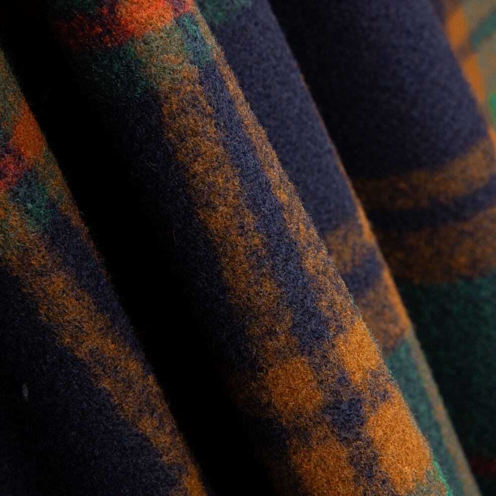 Mouflon Xadrez Lã Verde - Ribes y Casals