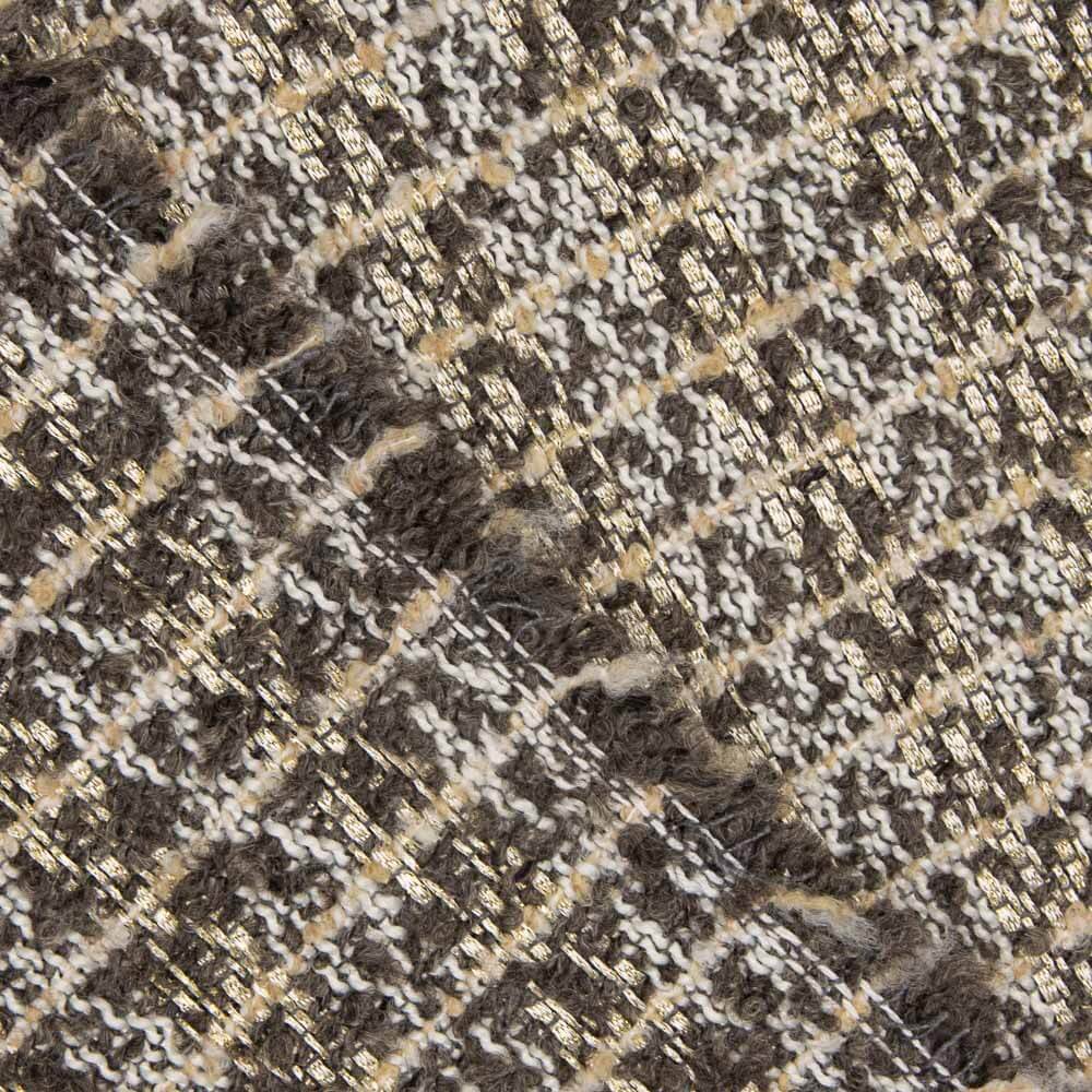 Chanel Lurex Tweed Vison Dourado - Ribes y Casals